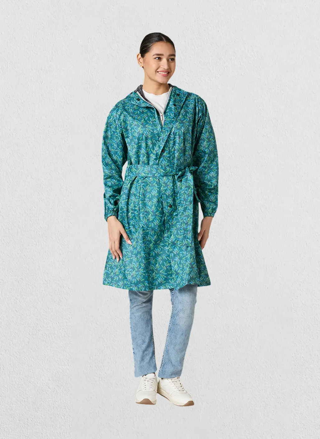Soft Teal Printed